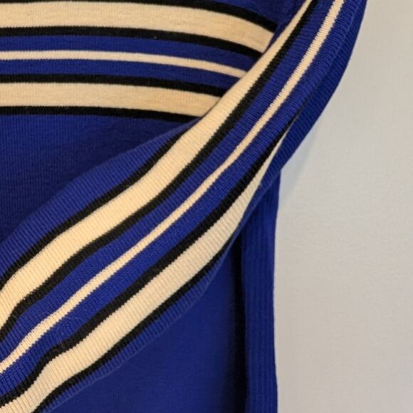 EIR Wool Sweater Vintage Nock Neck Zip 90's Y2K Apres Ski Layer - Size S - Picture 7 of 8